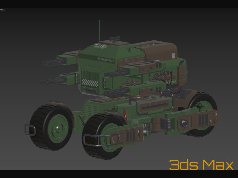 UGV Concept2Green 3D Модель