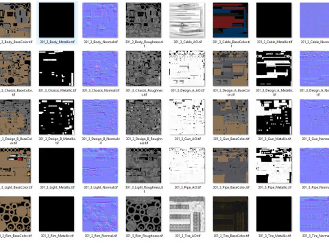 UGV Concept2Woestijn 3D Model