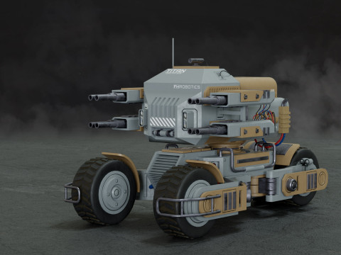 UGV Concept2Grey 3D Modell