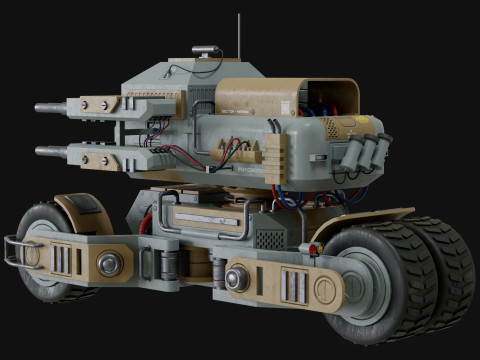 UGV Concept2Grey 3D Modell