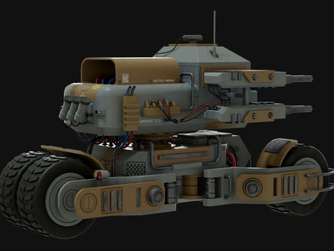 UGV Concept2Grey 3D Modell