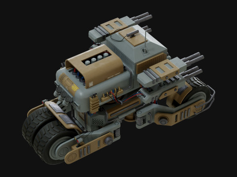 UGV Concept2Grey 3D Modell