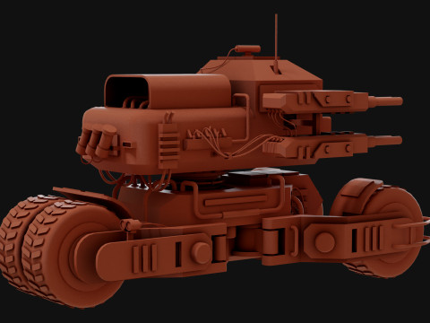 UGV Concept2Grey 3D Modell