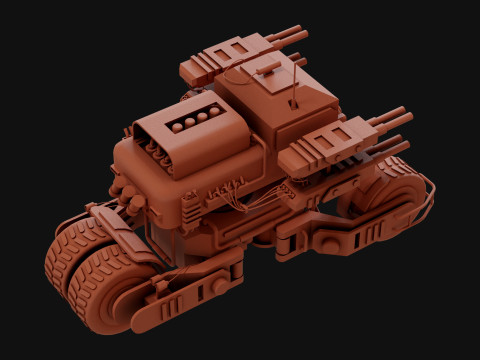 UGV Concept2Grey 3D Modell