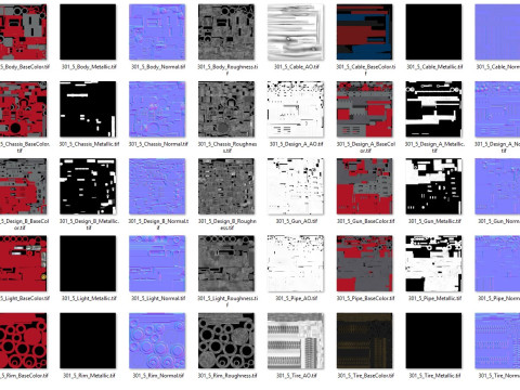 UGV Concept2Red 3D Модель