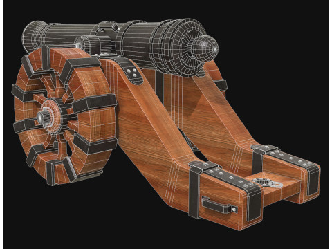 Cannon 2 3D Model