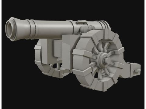 Cannon 2 3D Model