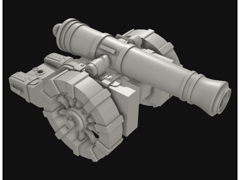 Cannon 2 3D Model