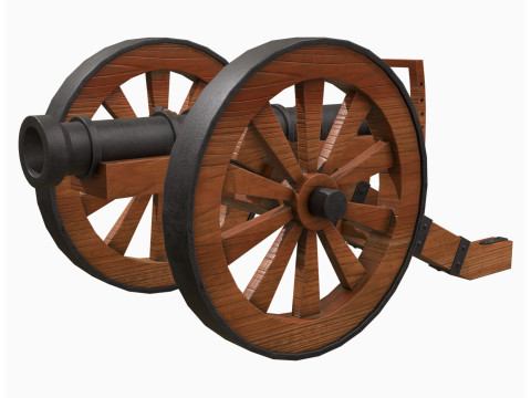Cannon-1 3D Model