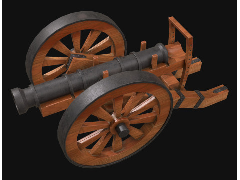 Cannon-1 3D Model