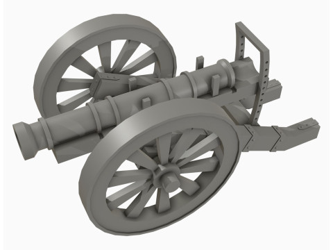 Cannon-1 3D Model
