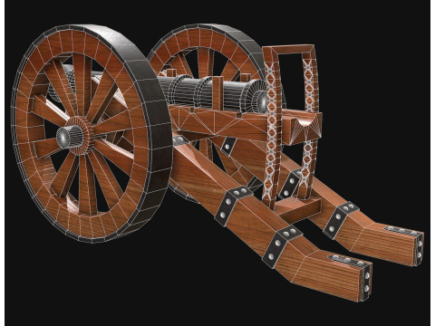 Cannon-1 3D Model