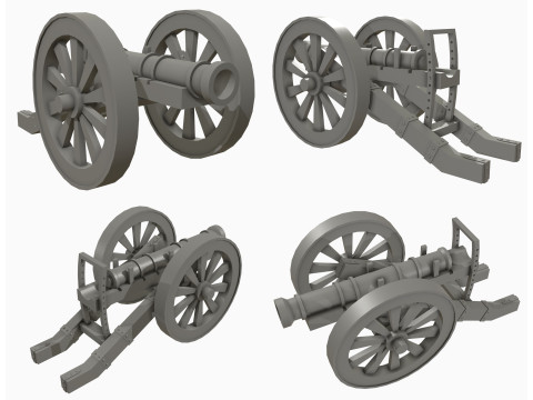 Cannon-1 3D Model