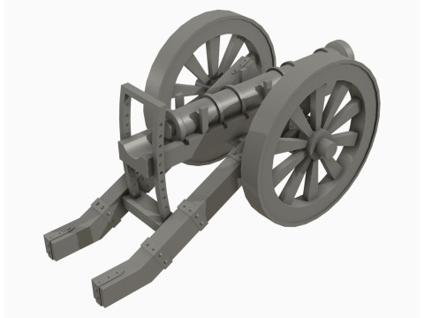 Cannon-1 3D Model