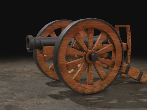 Cannon-1 3D Model