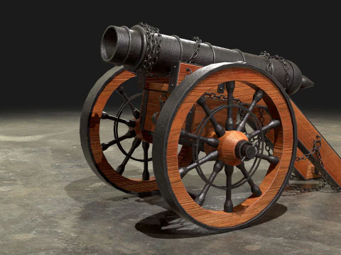 Cannon 5 3D Model