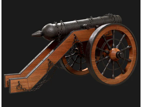 Cannon 5 3D Model