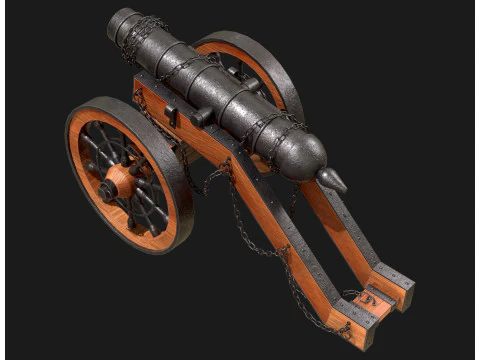 Cannon 5 3D Model
