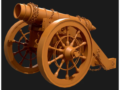 Cannon 5 3D Model
