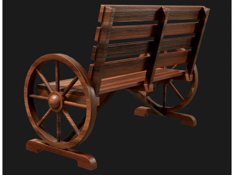 Graden Bench1 3D Model