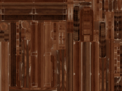 Ławka ogrodnicza 1 Model 3D