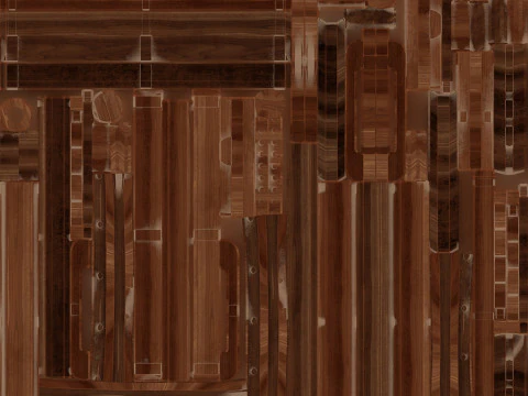 Graden Bench1 3D Model