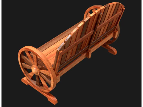 Graden Bench2 3D Model