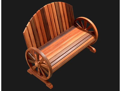 Graden Bench2 3D Model