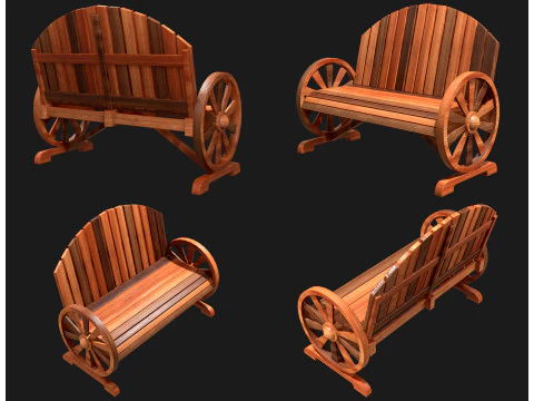 Graden Bench2 3D Model