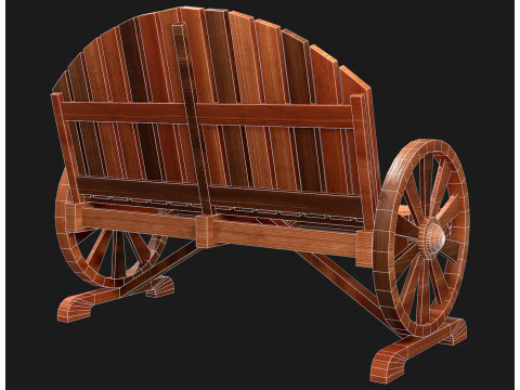 Graden Bench2 3D Model