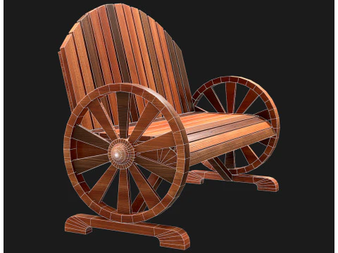 Graden Bench2 3D Model
