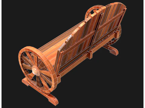 Graden Bench2 3D Model