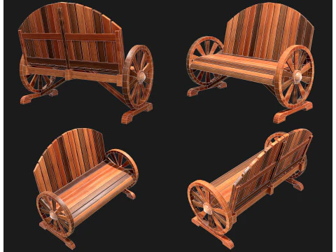 Graden Bench2 3D Model