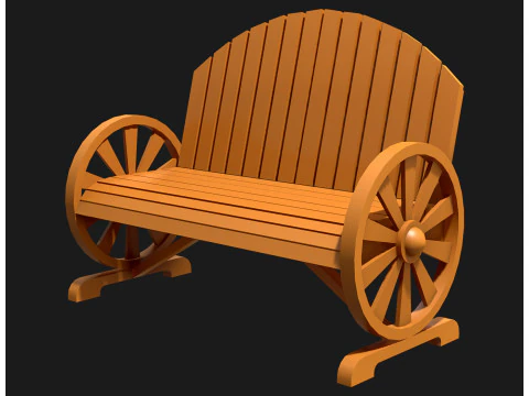 Graden Bench2 3D Model
