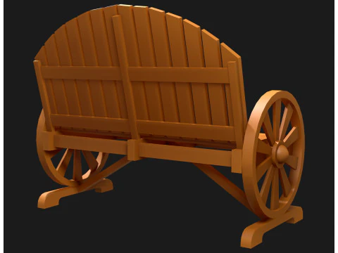 Graden Bench2 3D Model
