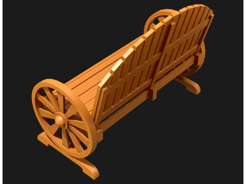 Graden Bench2 3D Model