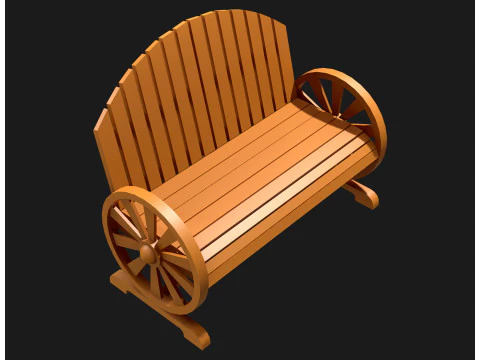 Graden Bench2 3D Model