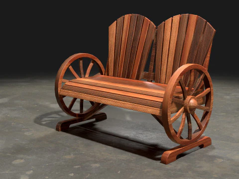 Graden Bench3 3D Model