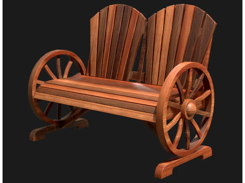Graden Bench3 3D Model