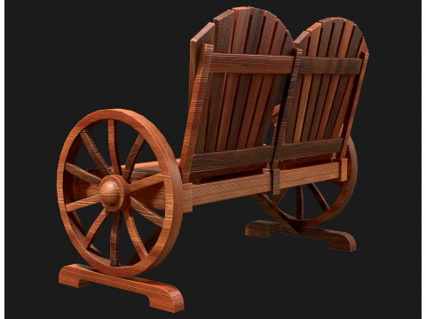 Graden Bench3 3D Model