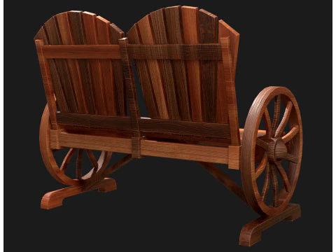 Graden Bench3 3D Model
