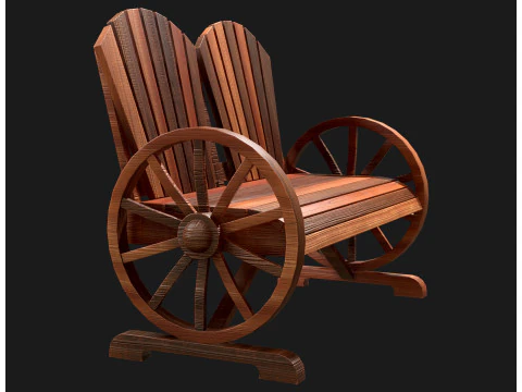 Graden Bench3 3D Model