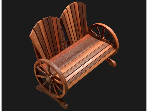 Лавка Graden3 3D Модель