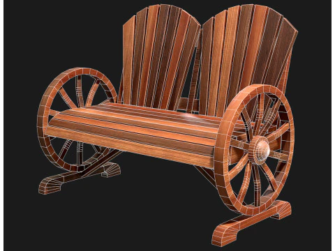 Graden Bench3 3D Model