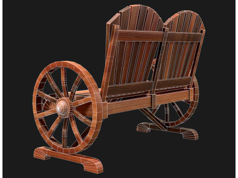 Graden Bench3 3D Model