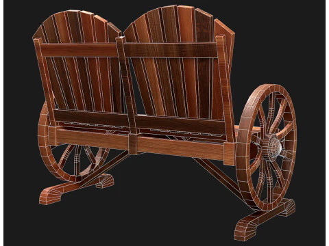 Graden Bench3 3D Model