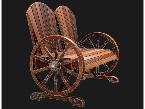 Graden Bench3 3D Model