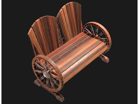 Graden Bench3 3D Model