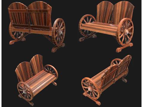 Graden Bench3 3D Model