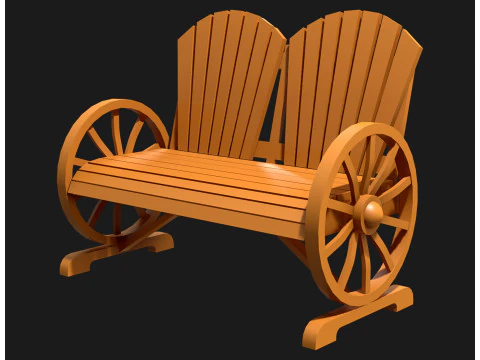 Graden Bench3 3D Model